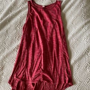 Lululemon Low Key Draped Open Back Tank Top